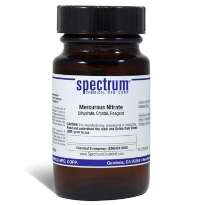 Mercurous Nitrate, Dihydrate, Crystal, Reagent, ACS