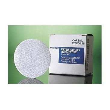 VWR® Grade 417 Filter Paper, Qualitative, Crepe