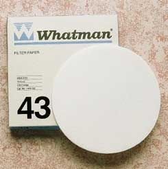 Whatman® Grade 43 Quantitative Filter Paper, Ashless