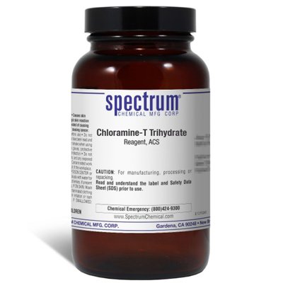 Chloramine-T, Trihydrate, Reagent, ACS