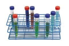 Heathrow Scientific Coated Wire Tube Rack, 12-108 Place