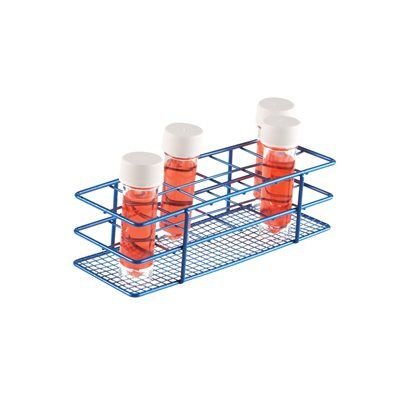 Heathrow Scientific Coated Wire Tube Rack, 12-108 Place