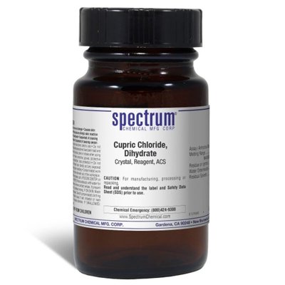 Spectrum Chemical Cupric Chloride, Dihydrate, Crystal, Reagent, ACS