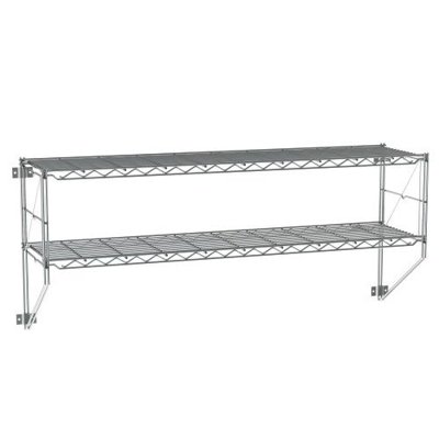 Intermetro Industries Corp Erecta Shelf 2-Tier Wall Kits