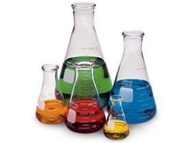Graduated Erlenmeyer Flask Set from Corning