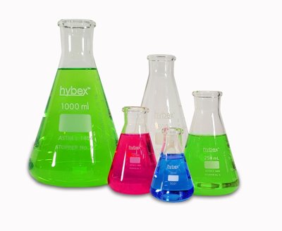 Hybex™ Erlenmeyer Flasks