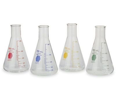 DWK Life Sciences KIMBLE® KIMAX® Colorware Erlenmeyer Flasks