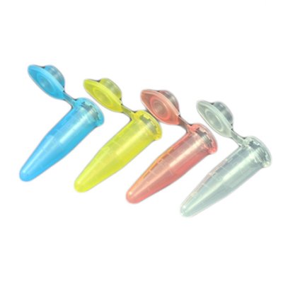 Microcentrifuge Tubes with Attached Snap Caps