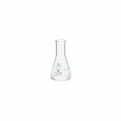 United Scientific Narrow Mouth Erlenmeyer Flasks, Borosilicate Glass, 10mL - 5000mL