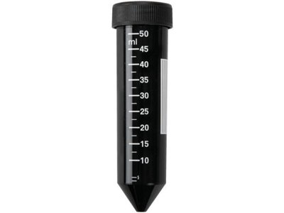 Premium Sterile Black Conical Centrifuge Tubes