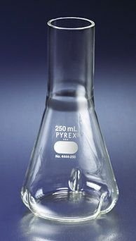 PYREX© Delong Shaker Erlenmeyer Flask with Baffles