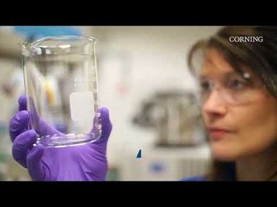 Corning PYREX© Narrow Mouth Erlenmeyer Flask with PYREX© Standard Taper Stopper