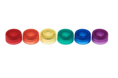 Screw Top Micro Tube Translucent Caps