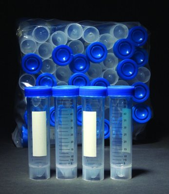 Self Standing Centrifuge Tube, Pp/Hdpe, 50mL, Sterile (Seam)