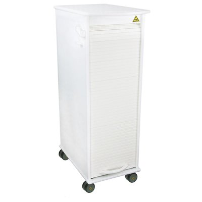 White Polyethylene MRI Locking Cart
