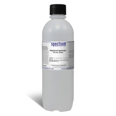 Potassium Hydroxide, 10% (w/v) Aqueous Solution