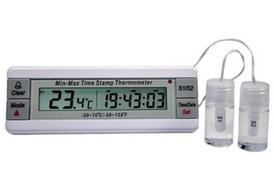 Thermco Dual-Temp Digital Vaccine Thermometer Kit