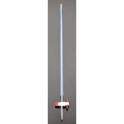 Glass Burettes, Class A, with Straight Bore PTFE Key Stopcock, Individually Certified