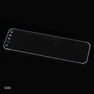Globe Scientific Ground/Beveled Edge Plain Glass Microscope Slides
