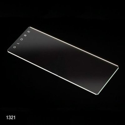 Globe Scientific Ground/Beveled Edge Plain Glass Microscope Slides