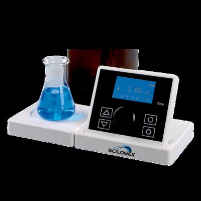 SCILOGEX iTrite Electronic Digital Motorized Bottletop Burettes