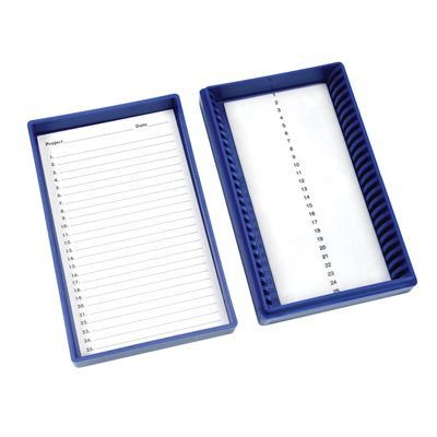 Premium Microscope Slide Box, 25 Place