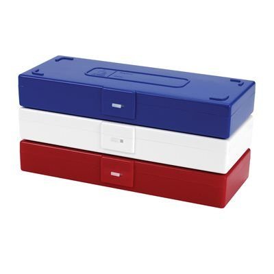 Heathrow Scientific Premium Microscope Slide Box, 50 Place