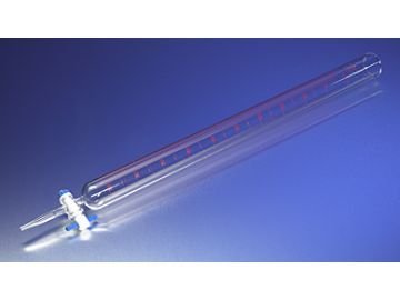 PYREX® Glass Dispensing Burets, Colored Scale, Straight Bore Product Standard PTFE Stopcock Plug