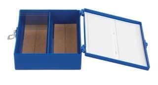 Heathrow Scientific Tall Microscope Slide Box 100-Place