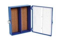 Heathrow Scientific Tall Microscope Slide Box 100-Place