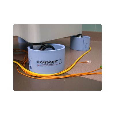 CASTrGARD 7&quot; Wheel and Caster Guards - Set of 4