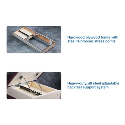 Clinton Clinton Cabinet Style Laminate Treatment Table - 9070