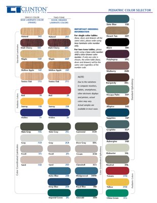 Clinton Clinton Select Series Pediatric Scale Table