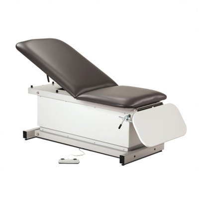 Clinton Shrouded Power Table with Laminate Surface Leg Rest - 81350