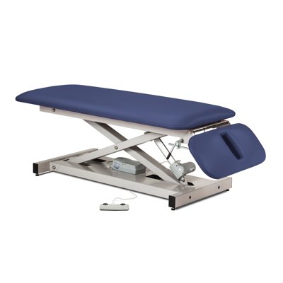 Clinton Space Saver Power Table with Drop Section - 80220