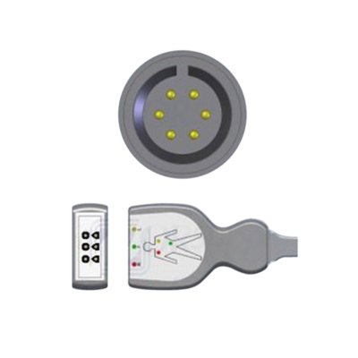 Critikon Corometrics ECG Cable, 3-Lead IEC
