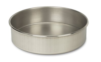WS Tyler 8" Stainless Steel Covers, Bottom Pans & Intermediate Pans 