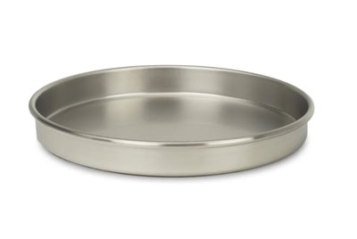 WS Tyler 8" Stainless Steel Covers, Bottom Pans & Intermediate Pans 