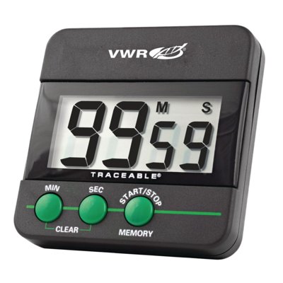 99M/59S Traceable Timer with Countdown Alarm