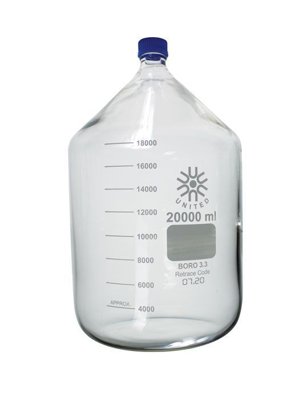 United Scientific Borosilicate Glass Media/Storage Bottles