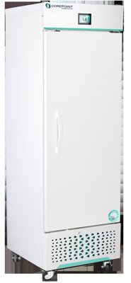 Corepoint Scientific Corepoint Scientific White Diamond Series Solid Door Upright Refrigerators