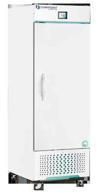 Corepoint Scientific Corepoint Scientific White Diamond Series Solid Door Upright Refrigerators