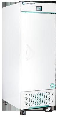 Corepoint Scientific Corepoint Scientific White Diamond Series Solid Door Upright Refrigerators