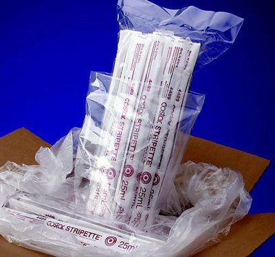 Corning Life Sciences Costar® Stripette® Sterile Polystyrene Serological Pipets, Clean Room Triple Bagged