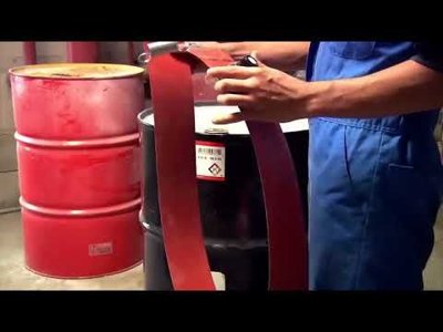 BriskHeat DHCX Series Hazardous-Area Rated Silicone Rubber Drum Heaters with Temperature Controller