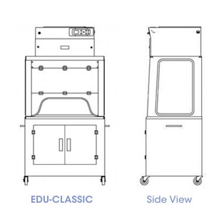 Air Science EDU™ Classic Series Ductless Demonstration Fume Hoods