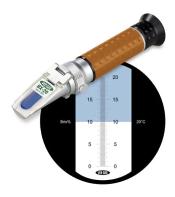 VEE GEE Scientific Handheld Brix Analog Refractometers