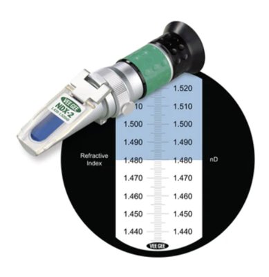 VEE GEE Scientific Handheld Refractive Index Analog Refractometers