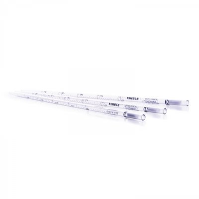 KIMBLE® Sterile Disposable Glass Milk/Bacteriological Plugged Pipettes