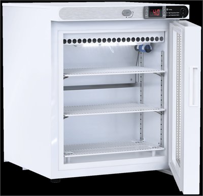 American Biotech Supply NSF Certified Glass Door Countertop Pharmacy Refrigerators